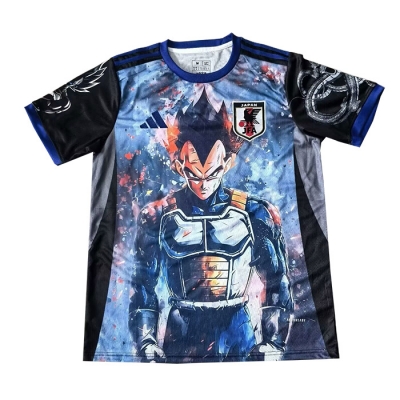 Camiseta Japon Anime Vegeta 2025 Negro Tailandia