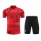 Chandal del AC Milan Manga Corta 22-23 Rojo - Pantalon Corto Chandal del AC Milan Manga Corta 22-23 Rojo - Pantalon Corto