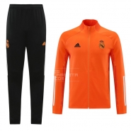 Chandal de Chaqueta del Real Madrid 20-21 Naranja Chandal de Chaqueta del Real Madrid 20-21 Naranja