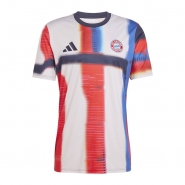 Camiseta Pre Partido del Bayern Munich 25-26 Blanco
