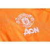 Chandal de Sudadera del Manchester United 20-21 Naranja