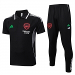 Conjunto Polo del Arsenal 25-26 Negro Conjunto Polo del Arsenal 25-26 Negro