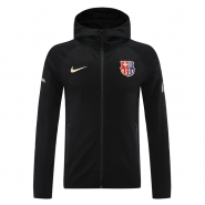 Chaqueta con Capucha del Barcelona 2024-25 Negro Chaqueta con Capucha del Barcelona 2024-25 Negro