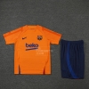 Chandal del Barcelona Manga Corta 22-23 Naranja - Pantalon Corto