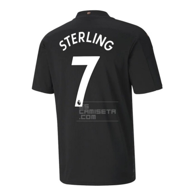 2ª Equipacion Camiseta Manchester City Jugador Sterling 20-21