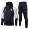 Chandal de Sudadera del Real Madrid 2024-2025 Gris Chandal de Sudadera del Real Madrid 2024-2025 Gris