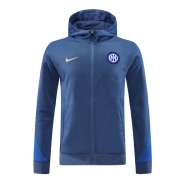 Chaqueta con Capucha del Inter Milan 24-25 Azul Chaqueta con Capucha del Inter Milan 24-25 Azul