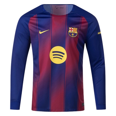 Manga Larga 1ª Equipacion Camiseta Barcelona 25-26