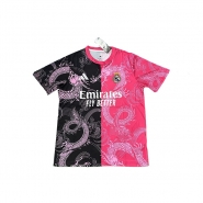 Camiseta Real Madrid Dragon 2025-26 Tailandia Negro Rosa