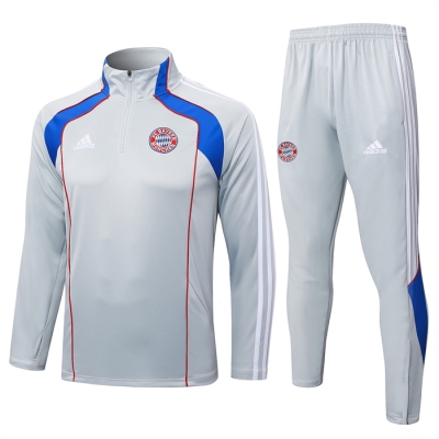 Chandal de Sudadera del Bayern Munich Nino 25-26 Gris