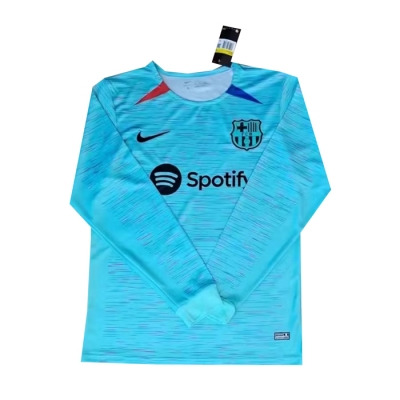 Manga Larga 3ª Equipacion Camiseta Barcelona 23-24