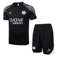 Chandal del Paris Saint-Germain Manga Corta 25-26 Negro - Pantalon Corto Chandal del Paris Saint-Germain Manga Corta 25-26 Negro - Pantalon Corto