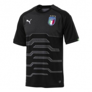 Camiseta Italia Portero 2018 Negro