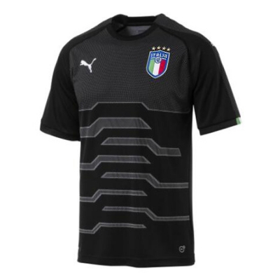 Camiseta Italia Portero 2018 Negro