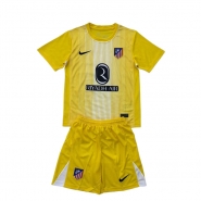 Camiseta Atletico Madrid Portero Nino 25-26 Amarillo Camiseta Atletico Madrid Portero Nino 25-26 Amarillo