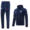 Chandal con Capucha del Paris Saint-Germain 2020-21 Azul