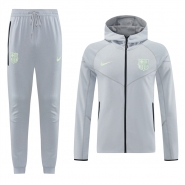 Chandal con Capucha del Barcelona 2025 Gris Chandal con Capucha del Barcelona 2025 Gris