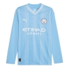 Manga Larga 1ª Equipacion Camiseta Manchester City Nino 23-24