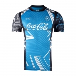 Camiseta Pre Partido del Napoli 2024 Azul Camiseta Pre Partido del Napoli 2024 Azul