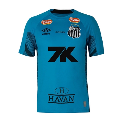 Camiseta Santos Portero 2025 Tailandia Azul