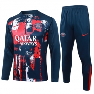 Chandal de Sudadera del Paris Saint-Germain Nino 24-25 Azul Chandal de Sudadera del Paris Saint-Germain Nino 24-25 Azul