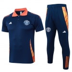Conjunto Polo del Manchester United 24-25 Azul Conjunto Polo del Manchester United 24-25 Azul