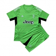 Camiseta Juventus Portero Nino 23-24 Verde Camiseta Juventus Portero Nino 23-24 Verde