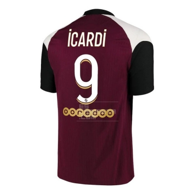 3ª Equipacion Camiseta Paris Saint-Germain Jugador Icardi 20-21