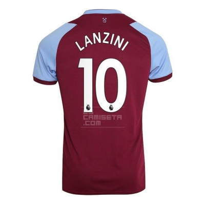 1ª Equipacion Camiseta West Ham Jugador Lanzini 20-21