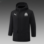 Chaqueta Invierno del Olympique Marsella 2024-25 Negro