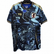 Camiseta Japon Y-3 Anime 25-26 Tailandia Azul Camiseta Japon Y-3 Anime 25-26 Tailandia Azul