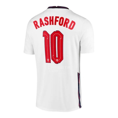 1ª Equipacion Camiseta Inglaterra Jugador Rashford 20-21