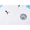 Chandal de Chaqueta del Manchester City 20/21 Blanco