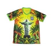 Camiseta Brasil Jesus 25-26 Tailandia Amarillo Verde