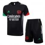Chandal del Arsenal Manga Corta 25-26 Negro - Pantalon Corto Chandal del Arsenal Manga Corta 25-26 Negro - Pantalon Corto