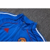 Chandal de Sudadera del Manchester United Nino 25-26 Azul