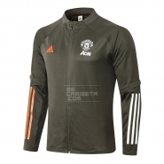 Chaqueta del Manchester United 20-21 Verde Chaqueta del Manchester United 20-21 Verde