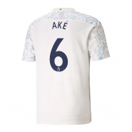 3ª Equipacion Camiseta Manchester City Jugador Ake 20-21