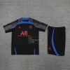 Chandal del Paris Saint-Germain Manga Corta 22-23 Negro y Azul - Pantalon Corto