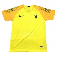 Camiseta Francia Portero 2018 Amarillo Tailandia Camiseta Francia Portero 2018 Amarillo Tailandia