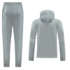 Chandal con Capucha del Liverpool 20-21 Gris