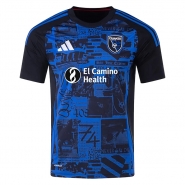 1a Equipacion Camiseta San Jose Earthquakes 2025 Tailandia