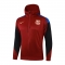 Chaqueta con Capucha del Barcelona 24-25 Rojo Chaqueta con Capucha del Barcelona 24-25 Rojo