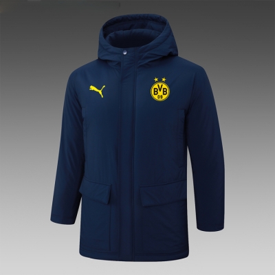 Chaqueta Invierno del Borussia Dortmund 24-25 Azul
