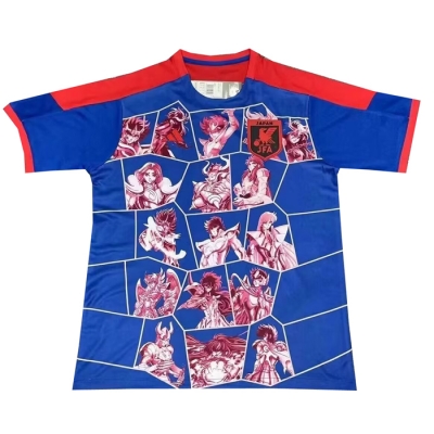 Camiseta Japon Cartoon 24-25 Tailandia Azul