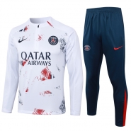 Chandal de Sudadera del Paris Saint-Germain 24-25 Blanco Chandal de Sudadera del Paris Saint-Germain 24-25 Blanco