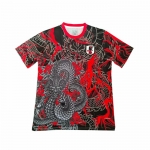 Camiseta Japon Dragon 25-26 Tailandia Negro Rojo Camiseta Japon Dragon 25-26 Tailandia Negro Rojo