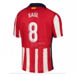 1ª Equipacion Camiseta Atletico Madrid Jugador Saul 20-21 1ª Equipacion Camiseta Atletico Madrid Jugador Saul 20-21