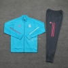 Chandal de Chaqueta del Real Madrid 20-21 Azul Claro