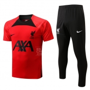 Chandal del Liverpool Manga Corta 2022-23 Rojo